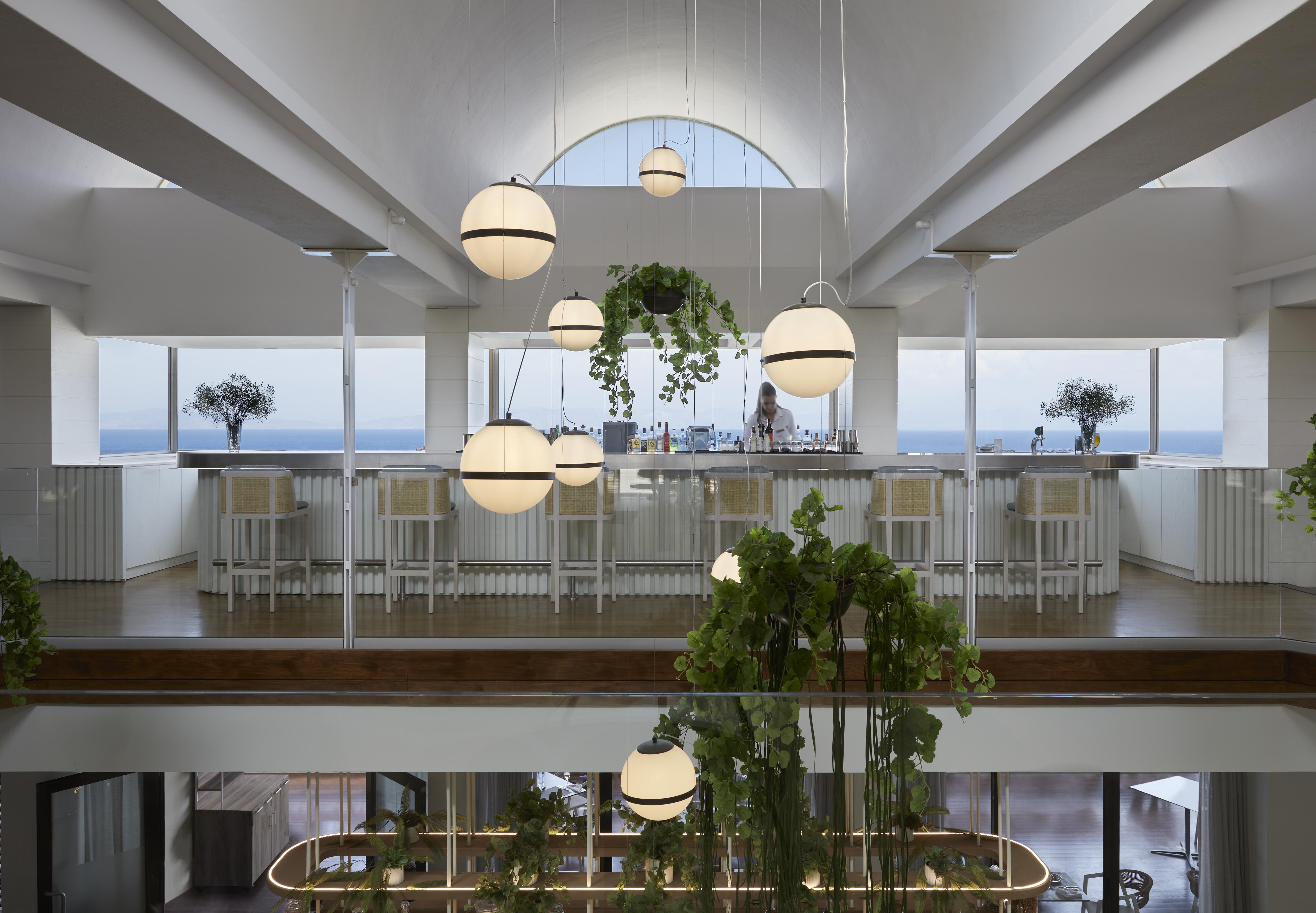 Amus Hotel & Spa Ixia  Exterior foto Interior of the library